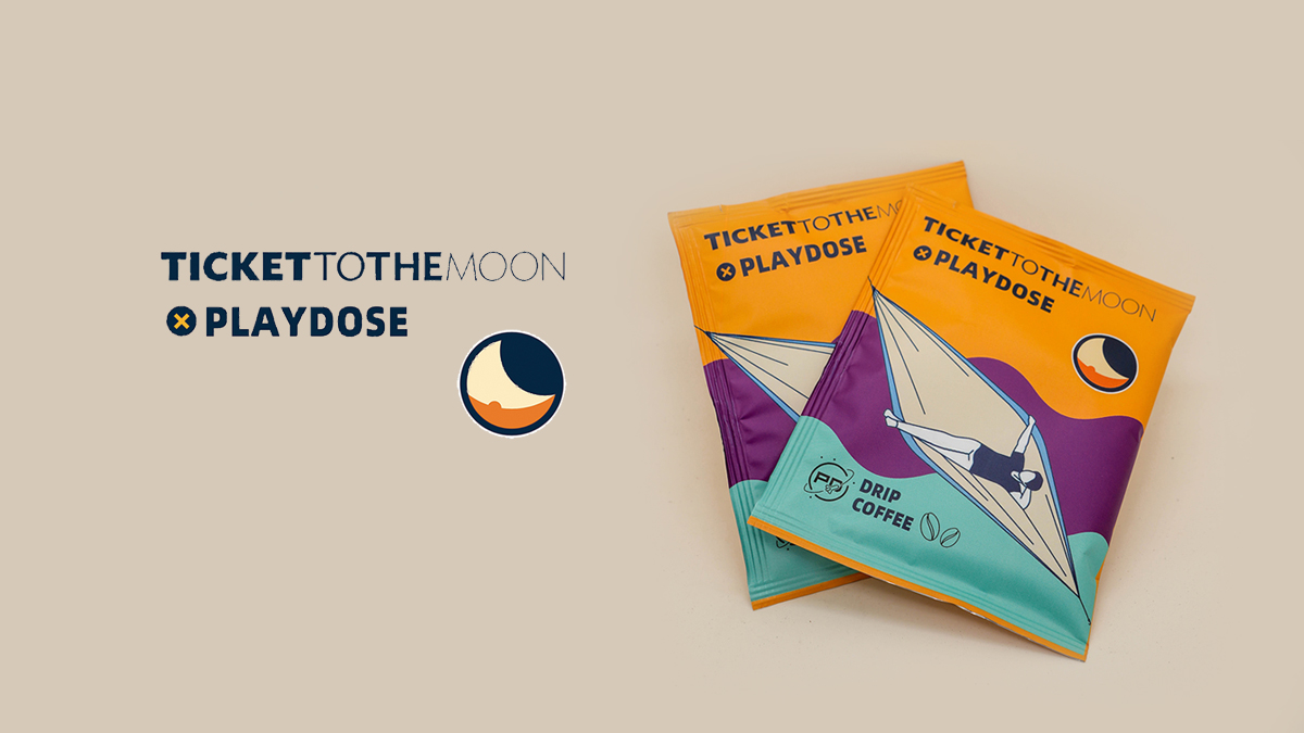 Ticket To The Moon × PLAYDOSE 联名挂耳咖啡